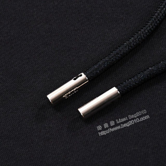 Dior專櫃迪奧2023FW新款刺繡拉絨連帽衛衣 男女同款 tzy3035